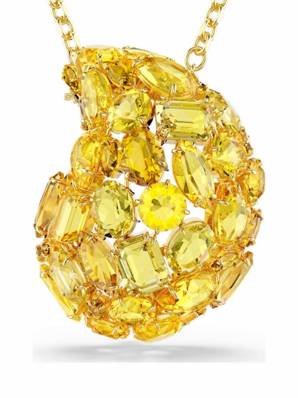 Swarovski Gema Brooch and Pendant Necklace
